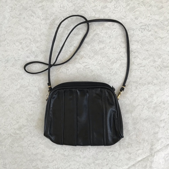 Vintage Mr Leather black  seamed mini bag - Picture 2 of 4